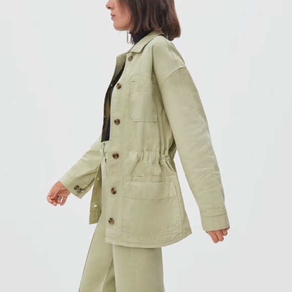 EVERLANE CINCHABLE CHORE JACKET - Picture 2 of 13